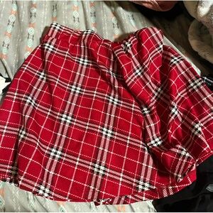 Plaid skirt